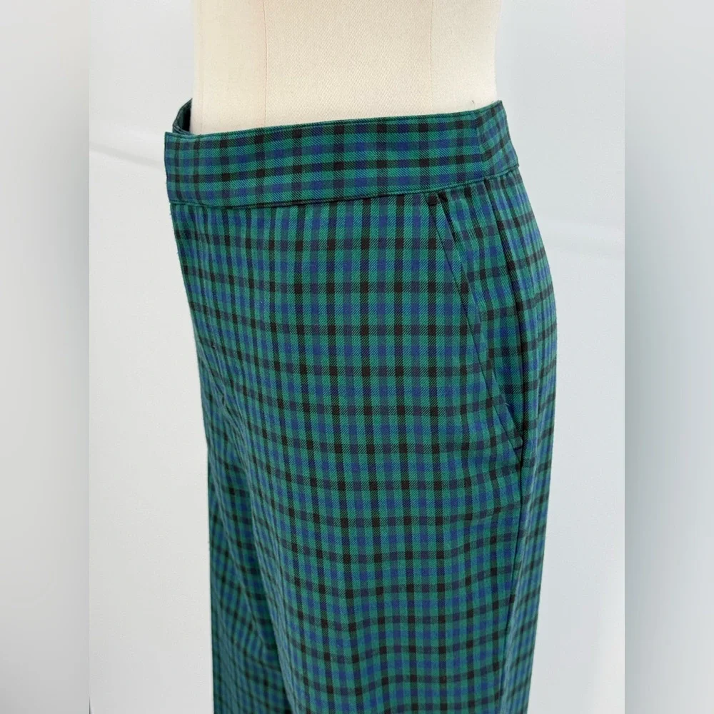 Draper James Sophisticated Green Plaid Two-Piece Suit – Office to Evening Style